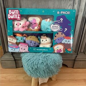 Pink and Blue Stuffed Animals Plush Toy Set